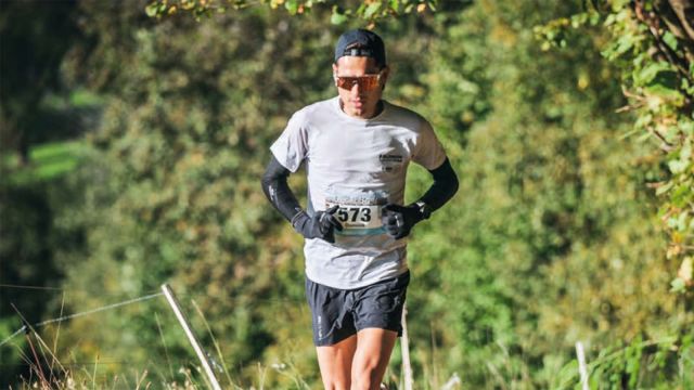 Trailrunning: Dominik Matt beim Laufen © Shutterstock